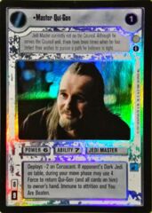 Master Qui-Gon AI - Super Rare Foil